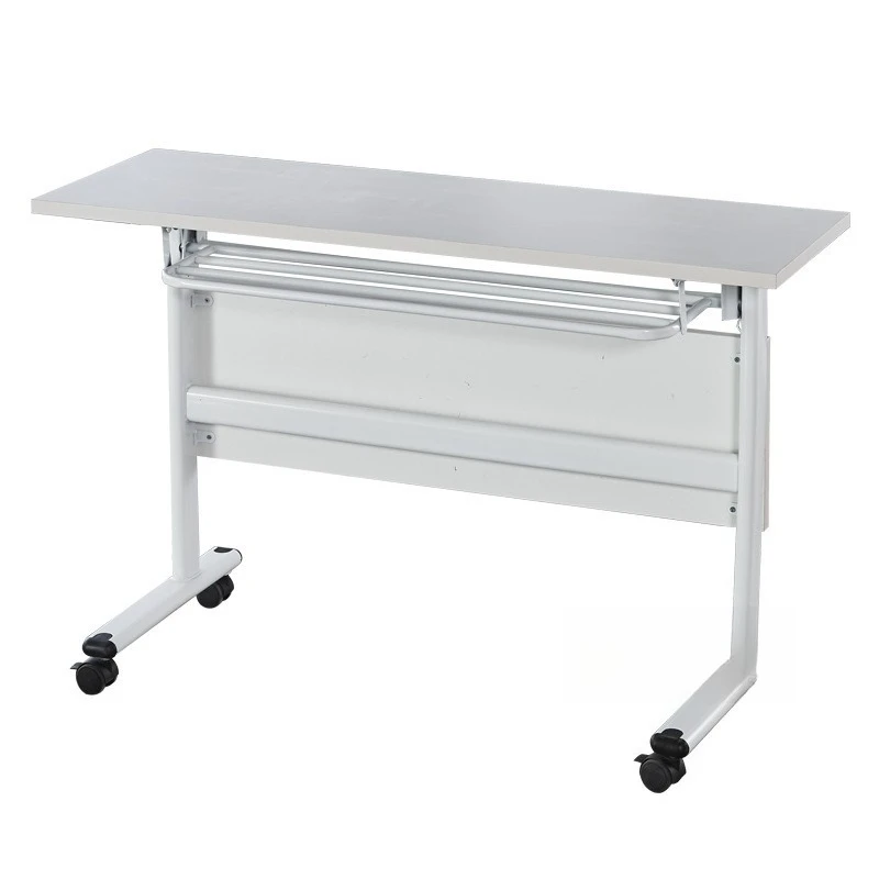 

Folding training table, desks can be spliced, mobile desks and chairs