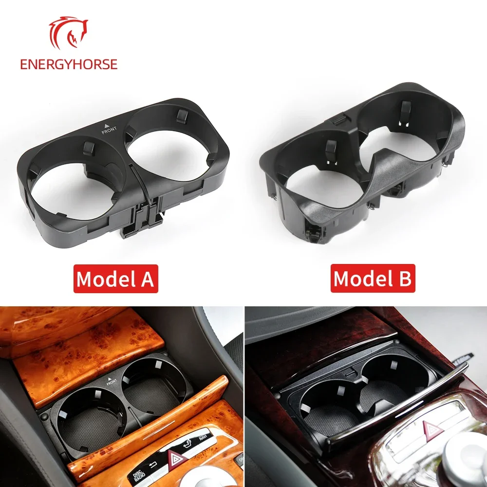 

Car Center Console Water Drink Cup Holder Inlay Cover Panel For Mercedes Benz S Class W221 2009-2013 S300 S350 S400 S450 S500