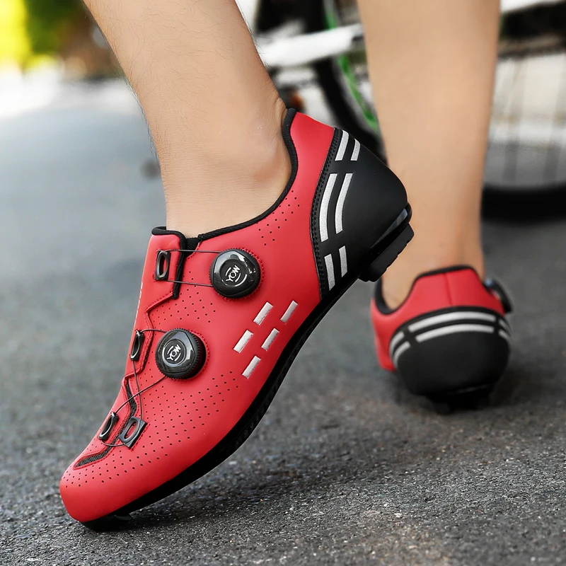 Hochwertige Fahrradschuhe Herren SPD selbstsichernde Rennrad-Sportschuhe Damen MTB Mountain rutschfeste Fahrradschuhe 36-47 – Detail 28