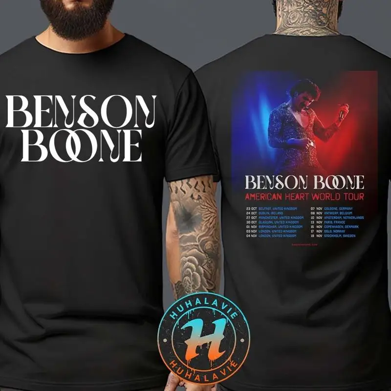 

Рубашка Benson Boone American Heart Tour 2025л.