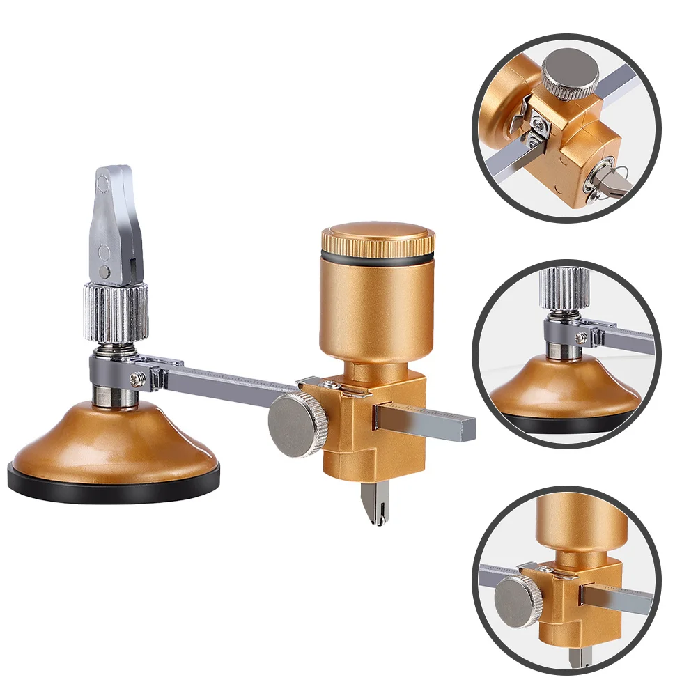 400Mm Circular Glass Cutter Replaceable Wheel Precision Cutting Tool for Tile Ceramic Surface Smooth Non-Slip Stable Performance