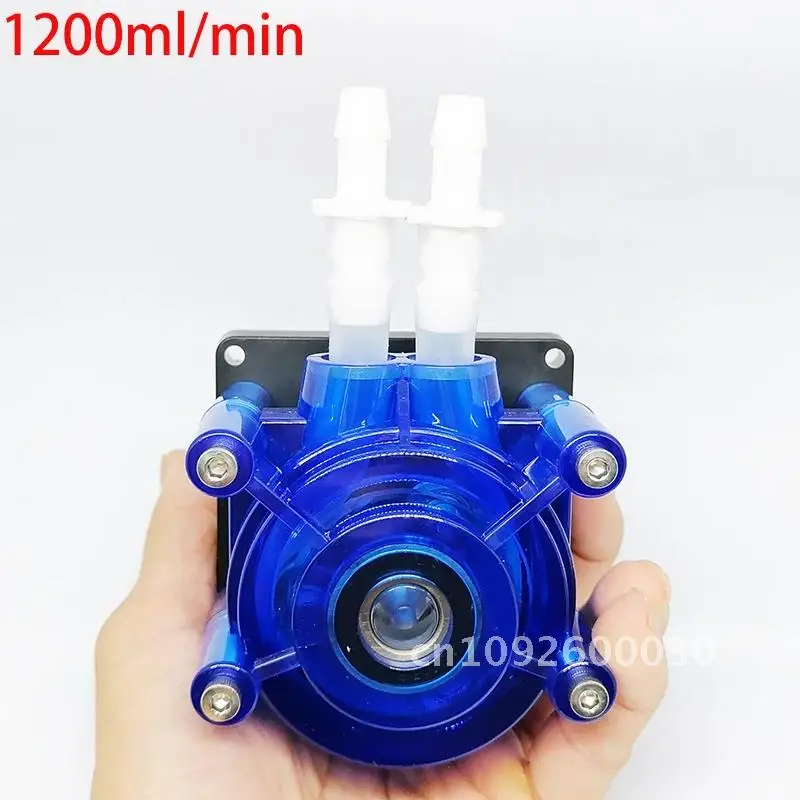 peristaltic pump dosing pump gear motor 12V large pump rate flow 24V peristaltic water pump