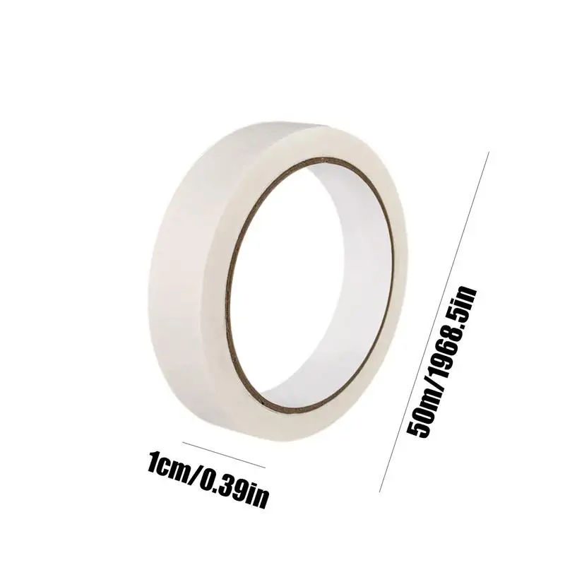 เทปจิตรกรหลากสีอุปกรณ์ศิลปะแบบทำมือเทปม้วนสีกระดาษกาวฉีกง่ายเทปงานฝีมือสำหรับเด็กเพื่อความสวยงามในรถ