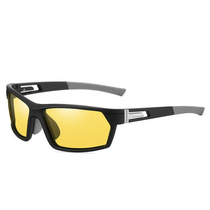 Gafas de sol con dioptrías, lentes de visión nocturna graduadas, antideslumbrantes, para conducción deportiva, de 0 a 0,5 a 0,75