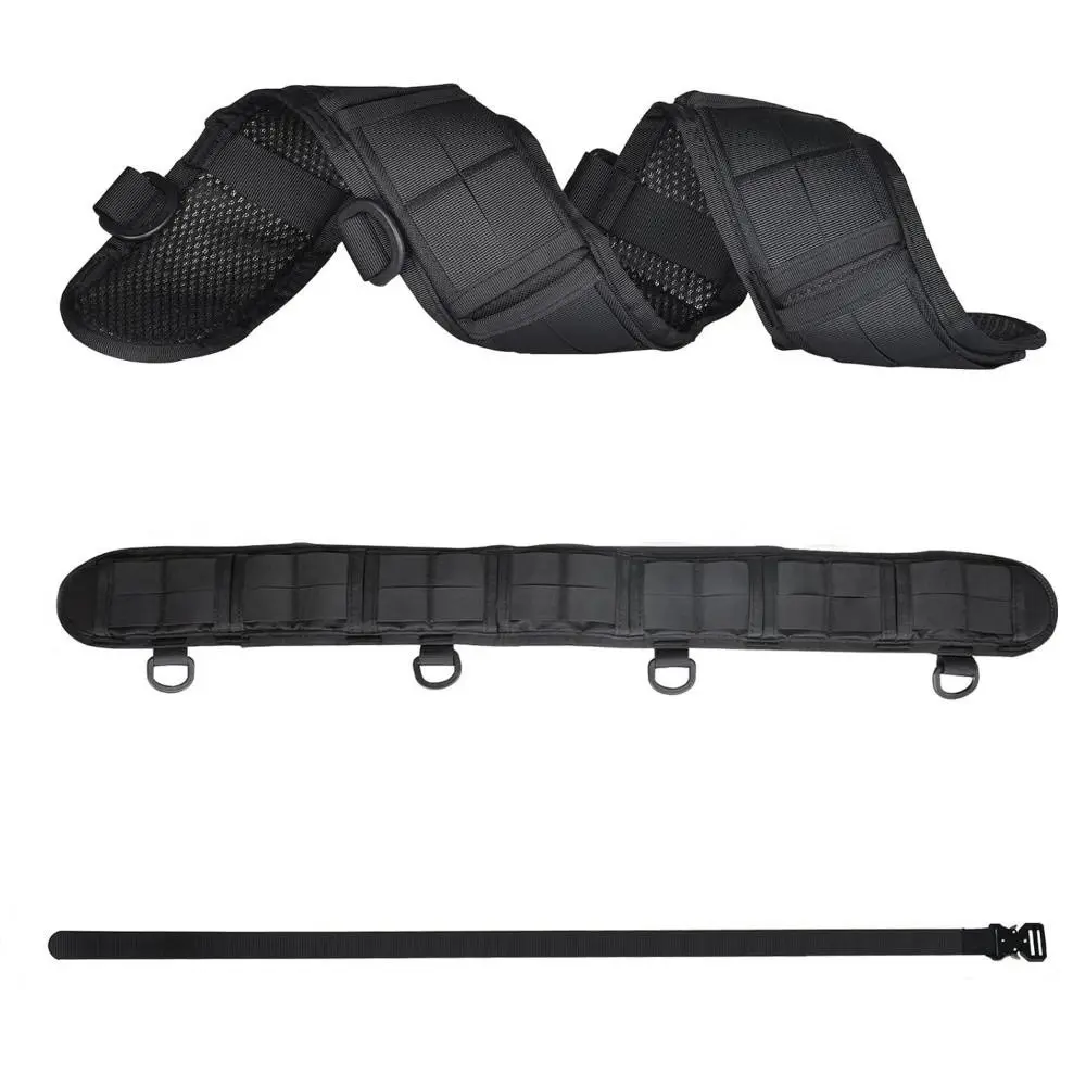 

Регулируемый нейлоновый ремень с пряжкой Съемный холщовый ремень Прочный износостойкий тренировочный ремень на открытом воздухе для занятий спортом на открытом воздухе