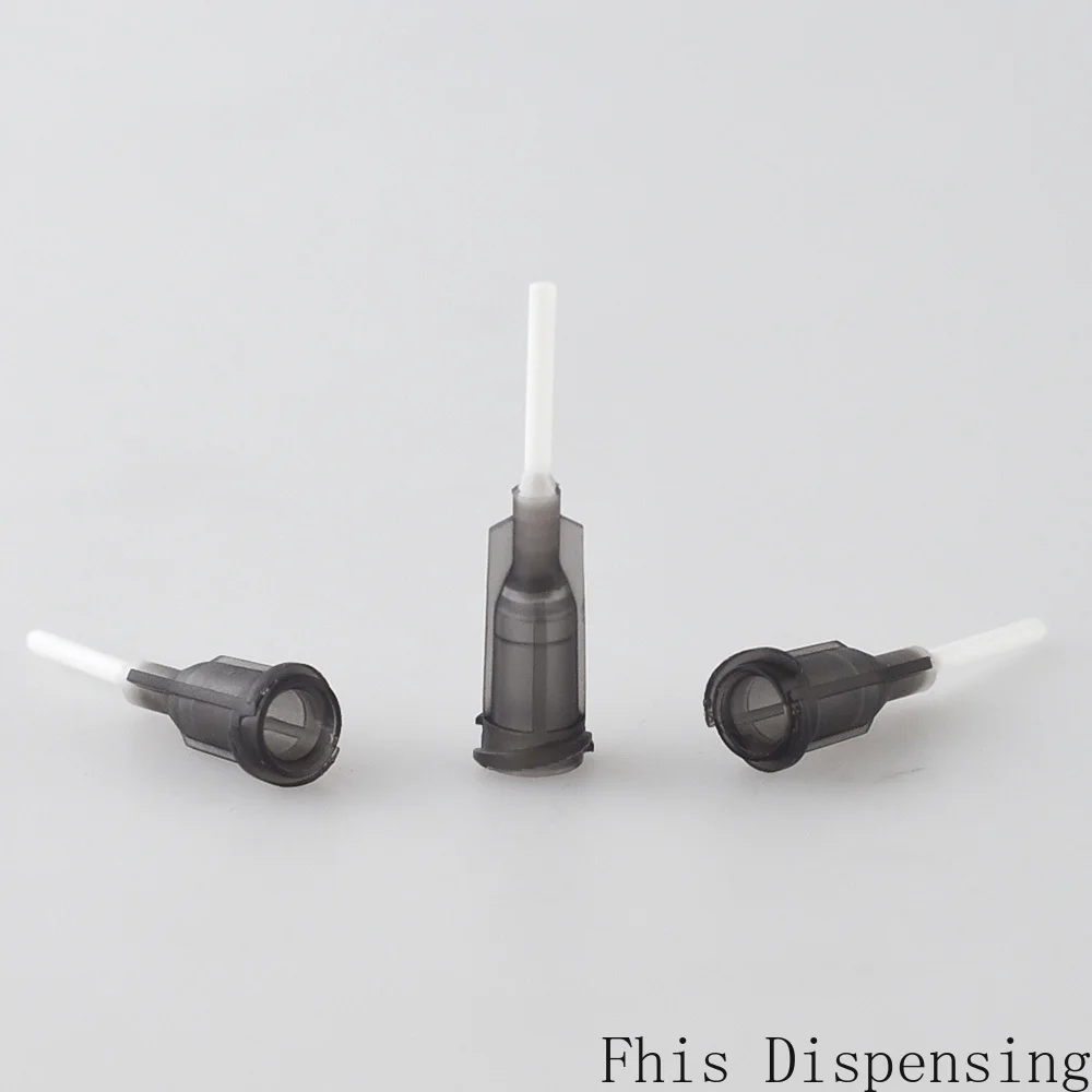 Pack Of 100กาว Dispensing เข็มความยาว12.7มม.0.5นิ้ว PP ยืดหยุ่นเข็ม16G