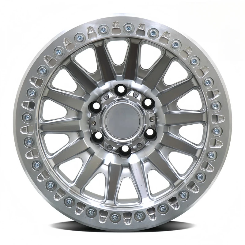

Forged Alloy Wheel 20x14 22x12 24X14 Beadlock hine Finish Chrome Truck Wheels 6x139.7 6x120 8x180