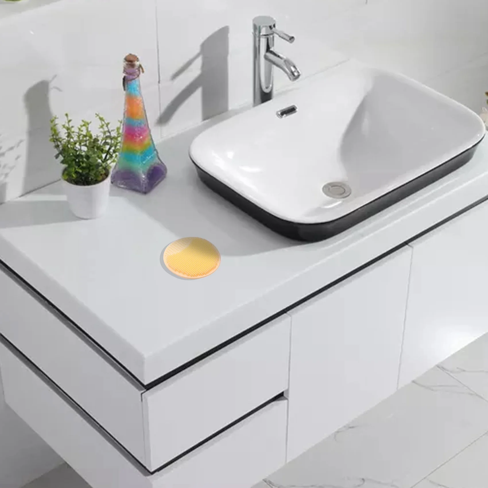 A01V-4 шт., спа-силиконовая косметическая подушечка для мытья, скраб для кожи, чистящая подушечка для мытья лица, отшелушивающая щетка для лица, очищающее средство