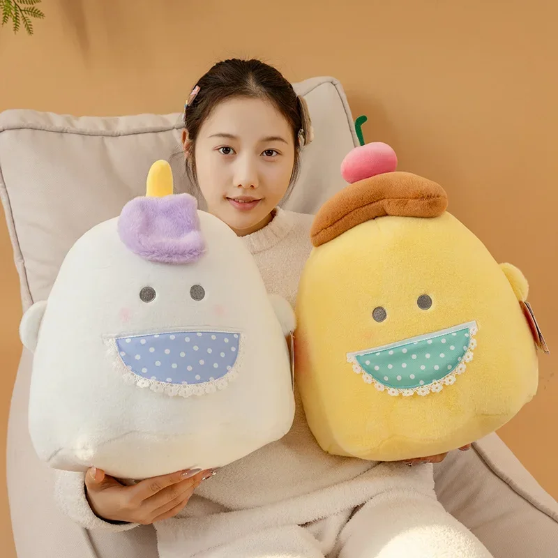 20/30cm dos desenhos animados cura acompanha sono fofo unicórnio coelho pudim fantasma bonecas macias decoração de casa presentes decoração do quarto