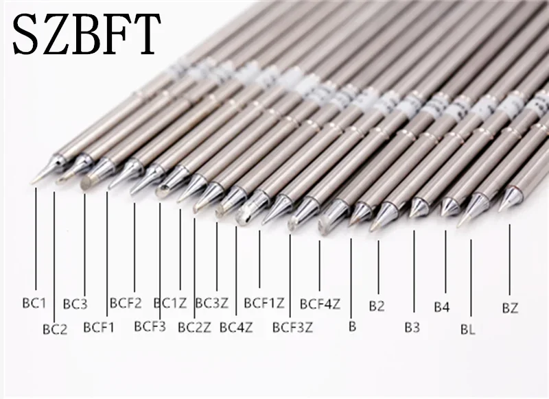 SZBFT Solder Iron Tips soldering iron tip welding sting T12-BC1 BC2 BC3 BCF1 BCF2 BCF3 BC1Z BC2Z BC3Z  BC4Z BCF1Z BCF3Z BCF4Z B