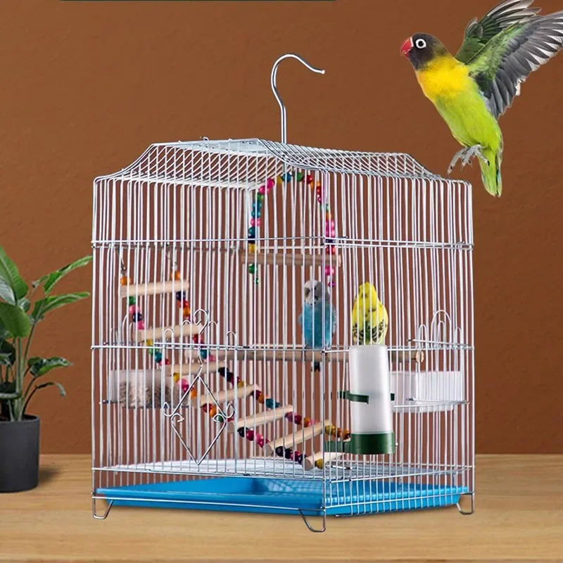 Hammocks Fences Bird Cages Nests Mini Parrot Nest Playground Garden Canary Bird Cages Decoration Pajaros Jaula Bird Supplies