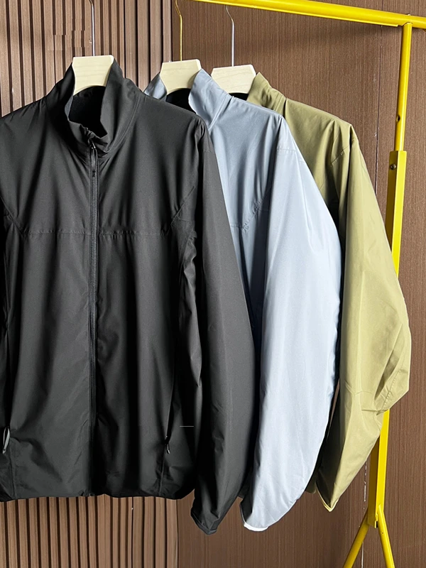 

Мужская повседневная куртка из серии Floing: ветрозащитная, водонепроницаемая, с воротником-стойкой, тонкая верхняя одежда для осенних поездок на работу