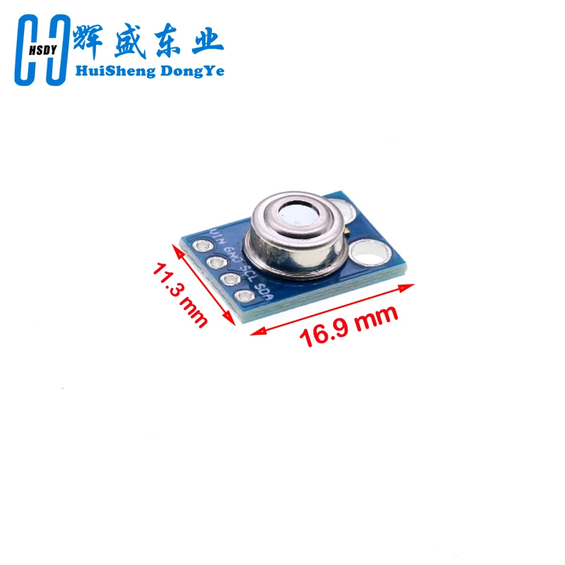 1/3pcs MLX90614 GY-906 Infrared Temp Sensor – Non-Contact IR Module with I2C for Arduino, Medical & Industrial Use
