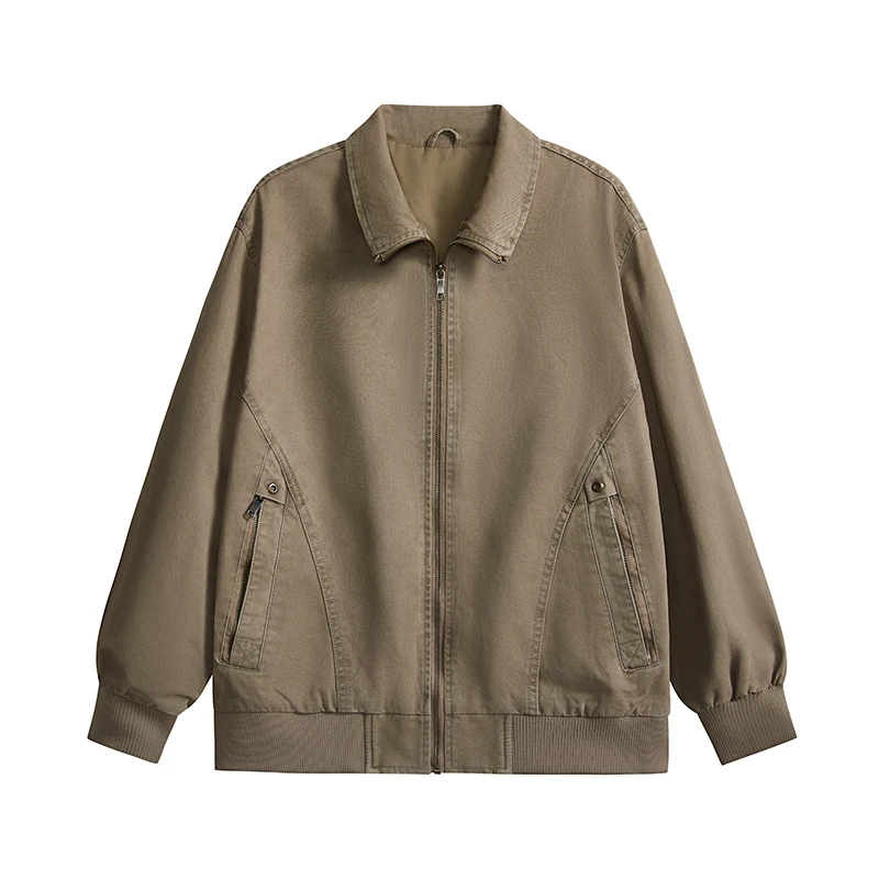 

Men's Lightweight Cotton Military Jackets Spring Autumn Casual Multi-pocket Army Pilot Cargo Flight Bomber Jacket Men Clothing