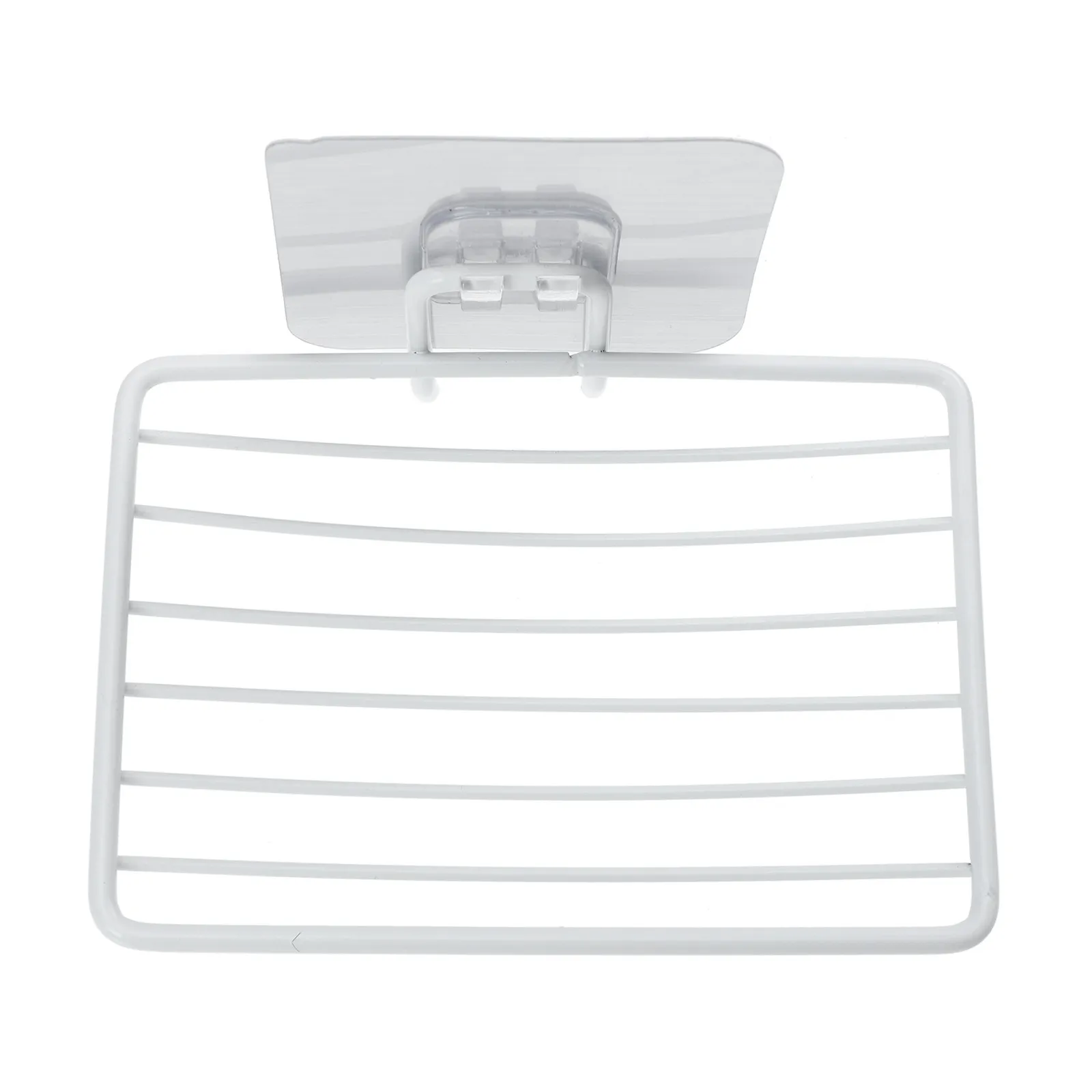 

1Pcs Stainless Steel Soap Drainer Punch-Free Installation Soap Storage Holder Fast Water Drainage Mildew Proof Bathroom