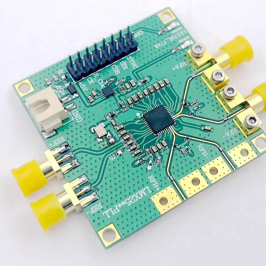 LMX2582 Core Board 20-5500MHz Low Phase Noise Wideband Frequency Source Module Integrated Phase-locked Loop PLL