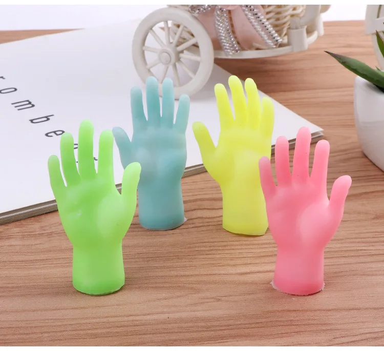 Kid's Funny Novelty Luminous Models Finger Covers Children's Halloween Fingers Magic Trick Props Prank Weird Toy Models