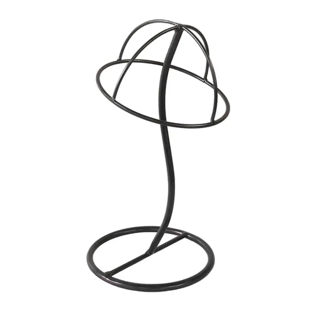 Dome Hat Display Stand Metal Storage Rack for Baseball Cap Sunhat Helmet Jewelry and Home Organization