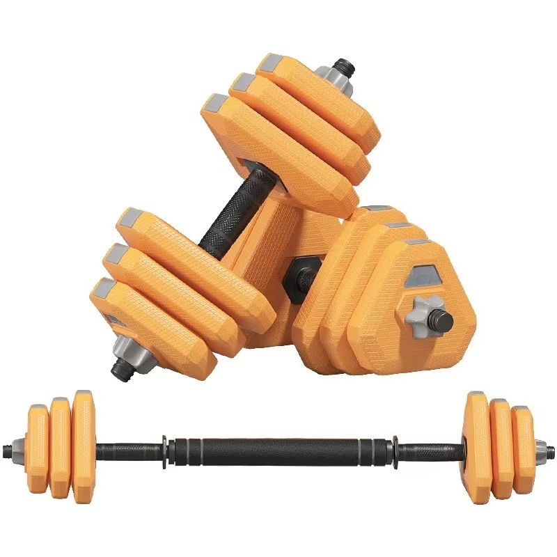 Unisex Adjustable Dumbbell Barbell Set Sturdy Build Smooth Surface For Home Fitness Exercise Training Workout Hot Selling 40kg
