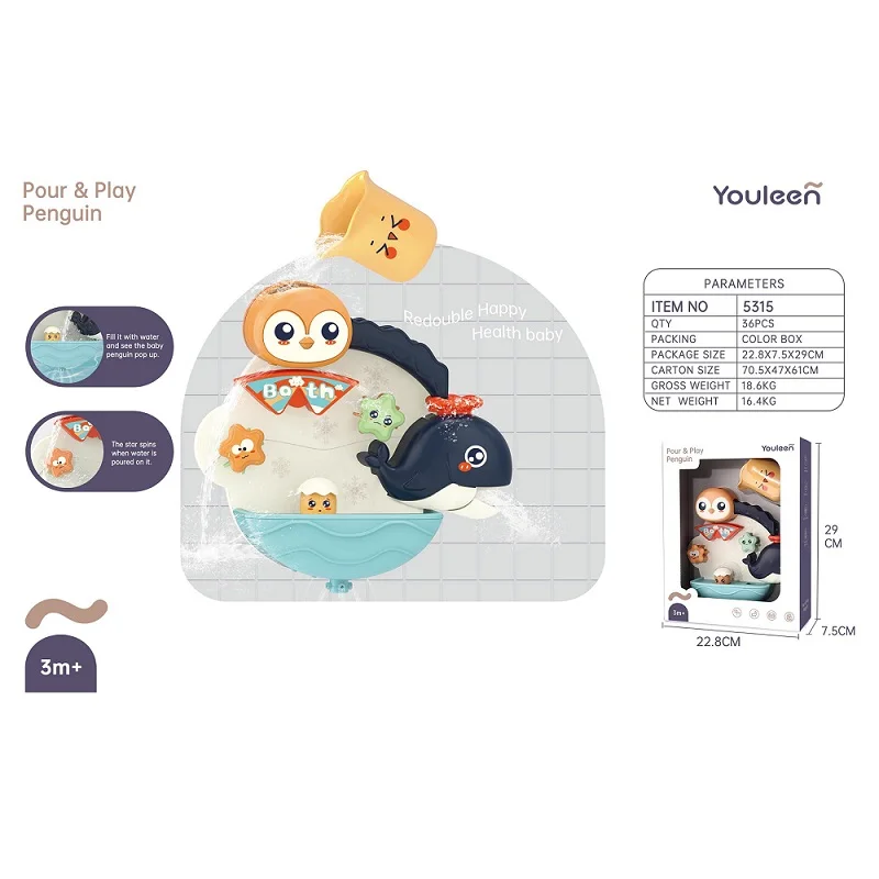 

Cute Penguin Water Play Basin