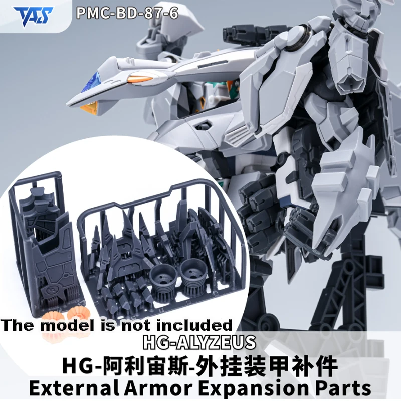 Nouvelles pièces d'extension d'armure externe TAS, modèle DIY, détails modifiés, accessoires de remplacement PMC-BD-87-6 pour HG Alyzeus Gift