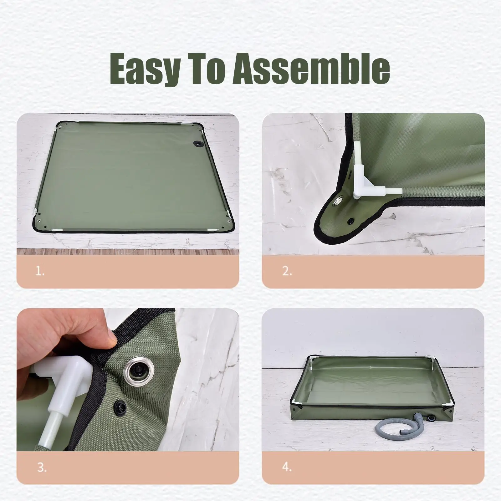 

Наружный временный складной душевой кабины, основание, дренажное отверстие, раковина, водонепроницаемая палатка, тент, нижняя часть для ванны для домашних животных, кемпинга, путешествий