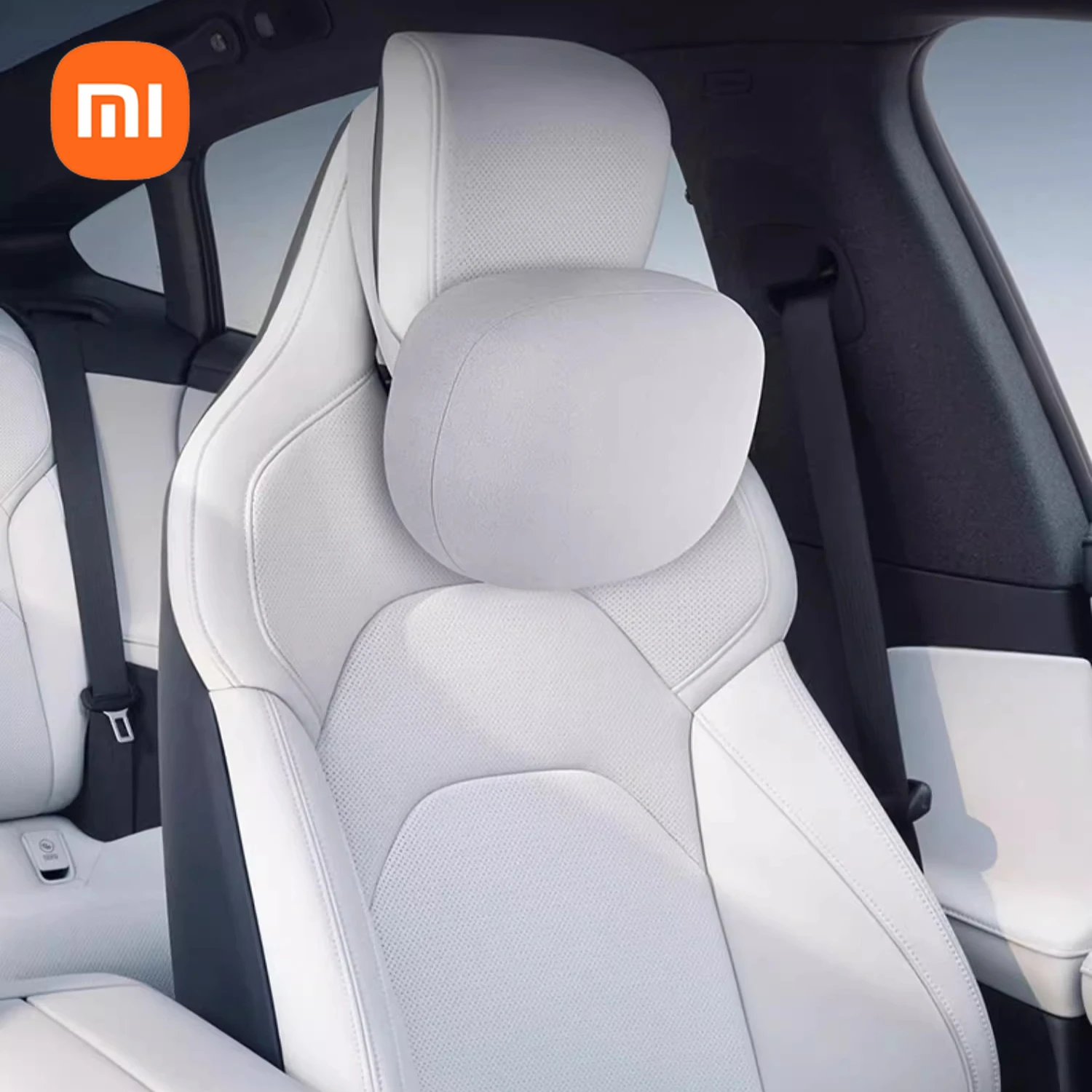 พนักพิงศีรษะในรถยนต์ Xiaomi SU7 Mijia: พนักพิงศีรษะและคอผ้าฝ้ายชีวภาพยืดหยุ่นสูงแบบอเนกประสงค์