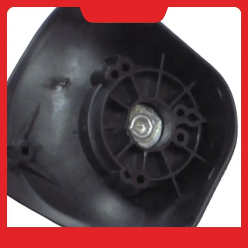 

4 шт./компл. детали, колеса для чемодана, поворотные универсальные поворотные колеса, черные двойные роликовые колеса для улицы