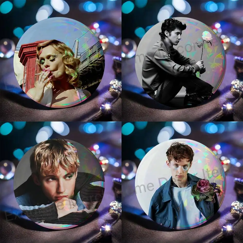 T-Troye S-Sivan Shes the Best Enamel Pin Tinplate Round Brooch Cosplay Nijigen Otaku Culture Badges 58mm 44mm 32mm 75mm 25mm