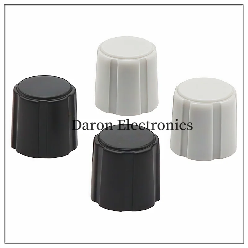 Plastic knob 11.5*11D hole 6mm potentiometer/code switch cap, audio speaker volume adjustment cap