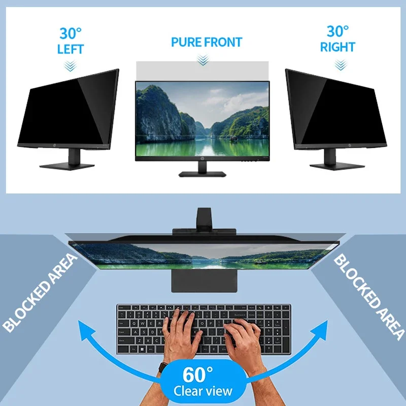 Blickschutzfolie für iMAC-Computer-PC-Monitore 17 18.5 19 20 21.5 22\