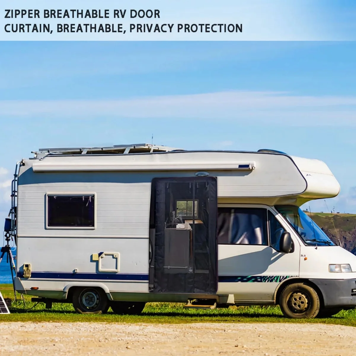 RV Camper Side Door Mosquito Net Curtain Anti-Bug Screen For Fiat Ducato/Peugeot Boxer/Citroen Relay 2006+ RV Accessories