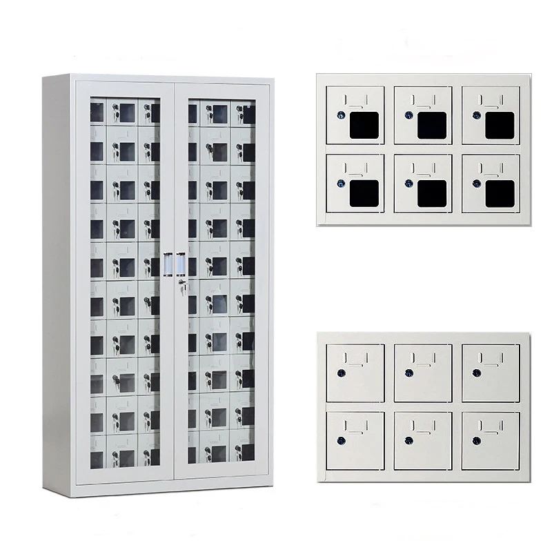 Multi-purpose Key Lockers  Cell Phone Charging Storage Locker Steel Cabinet