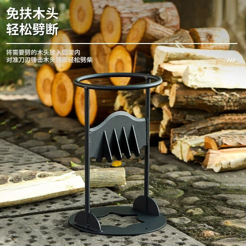 High Quality and Safe Cast Iron Wood Splitter Log Wood Splitter Black Firewood Splitter Wedge