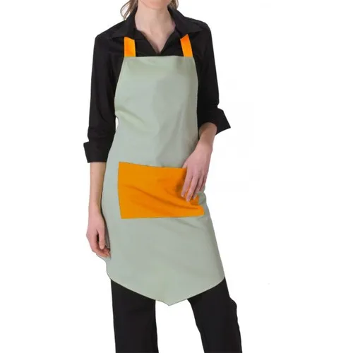 Medusa Forma Pendant Chef Barista Cook Barber Tattoo Waiter Apron Orange