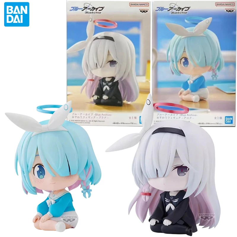 

Bandai натуральная аниме-фигурка Banpresto Blue Archive Alona A.R.O.N.A, экшн-игрушки для мальчиков и девочек, Рождественский подарок, Коллекционная модель