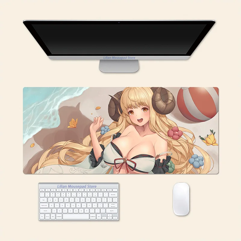 Sexy Anila Granblue Fantasy Anime Large Mouse Pad Office Mousepad Creative Game Desk Mat Gift
