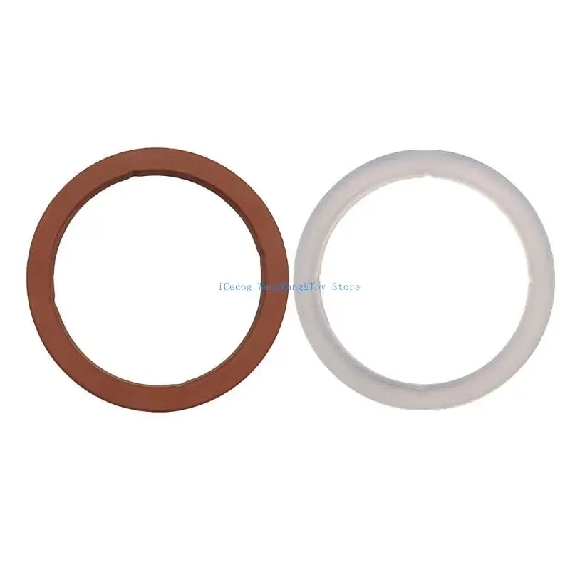 

MOLF Silicone Gasket Brew Sealing Rings Easy to Installs Sealing Rings for Coffee