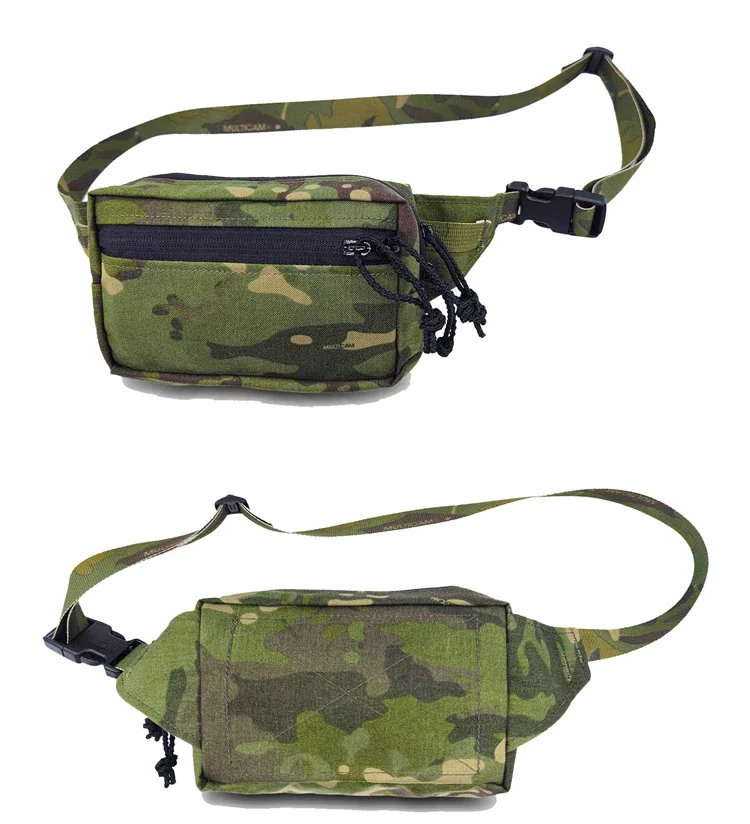 Airsoft Multicam Shoulder Bag Tactical SS Fanny SACK Mk3 Waist Pouch Running Travel Storage Mini Crossbody Pouch 500D