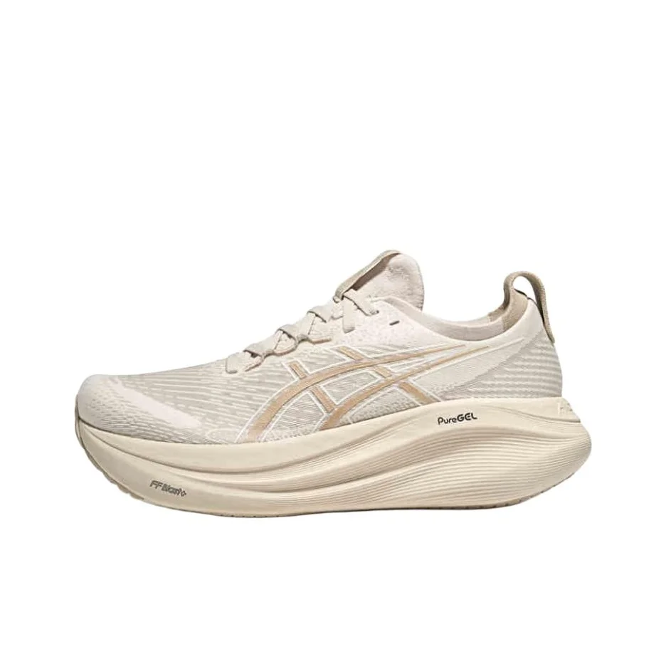 Tênis ASICS GEL Nimbus 27 Resistente a Abrasão, Respirável, Cano Baixo, Material de Entressola FFBLAST+ Ecológico