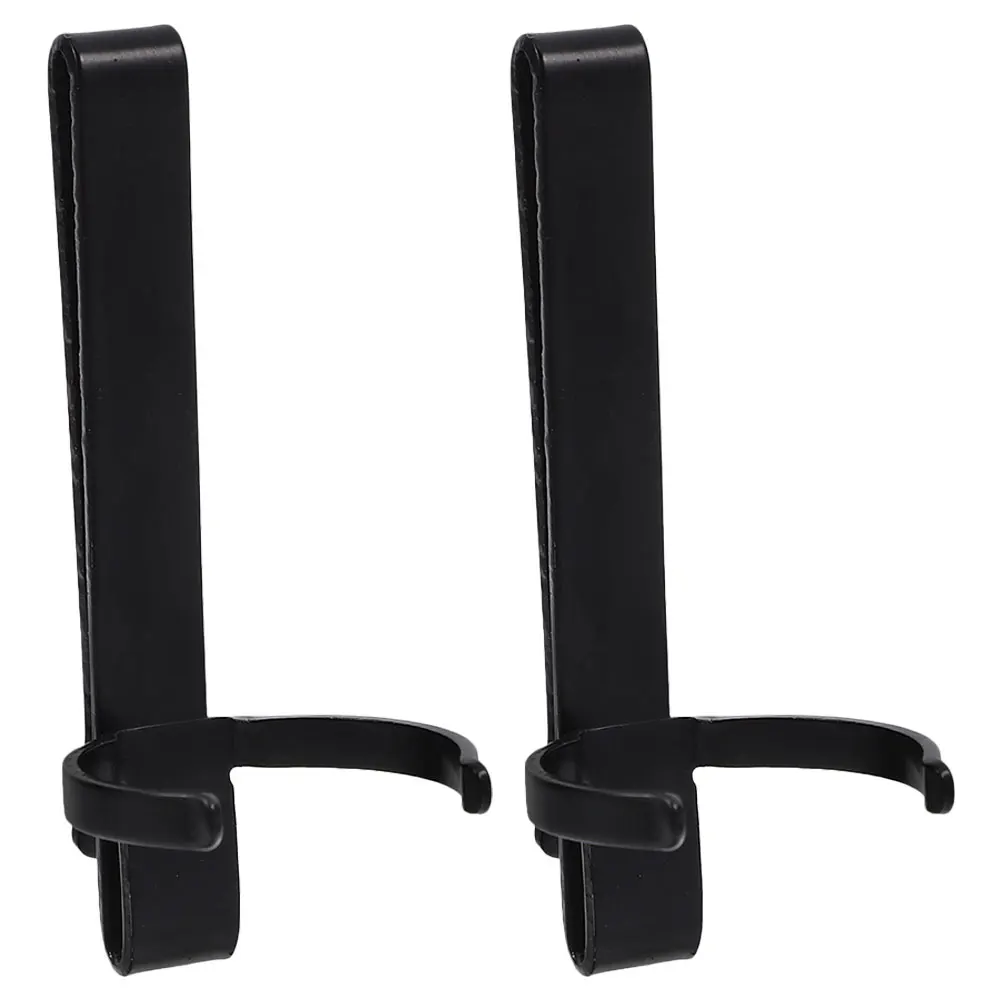 

2 pcs Flashlight Holder Attachment Fastener Flashlight Attachment Sturdy Metal Adjustable Keychain Lights Clips Tools Parts