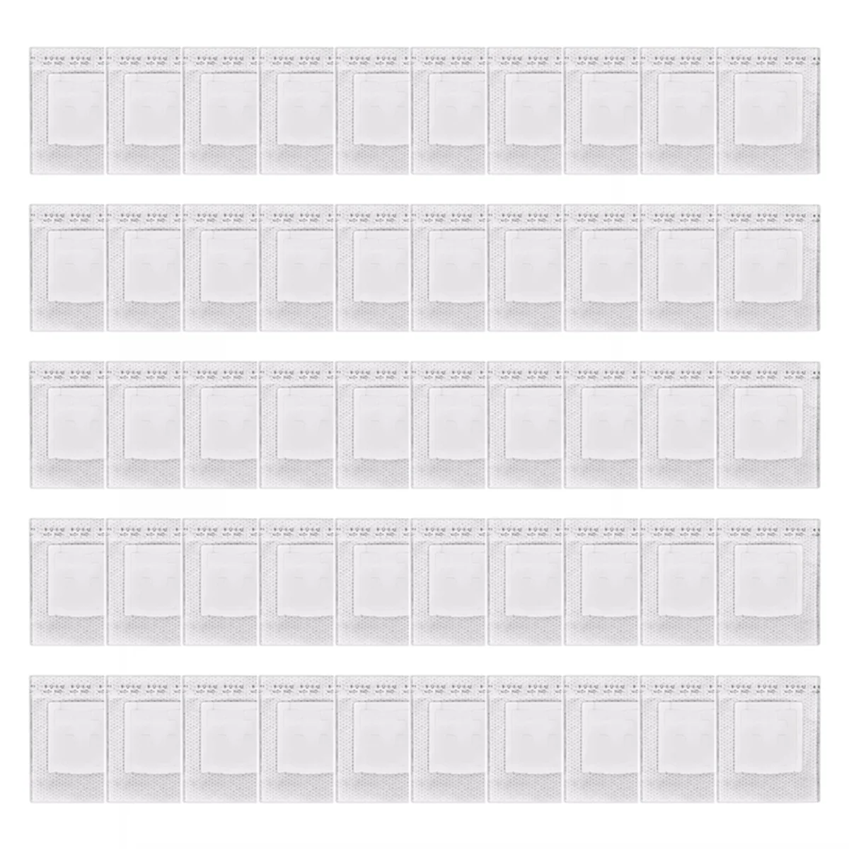 50 Uds. Bolsa de papel de filtro de café portátil, bolsa de café por goteo lateral para colgar en la oreja, filtros de café por goteo portátiles desechables