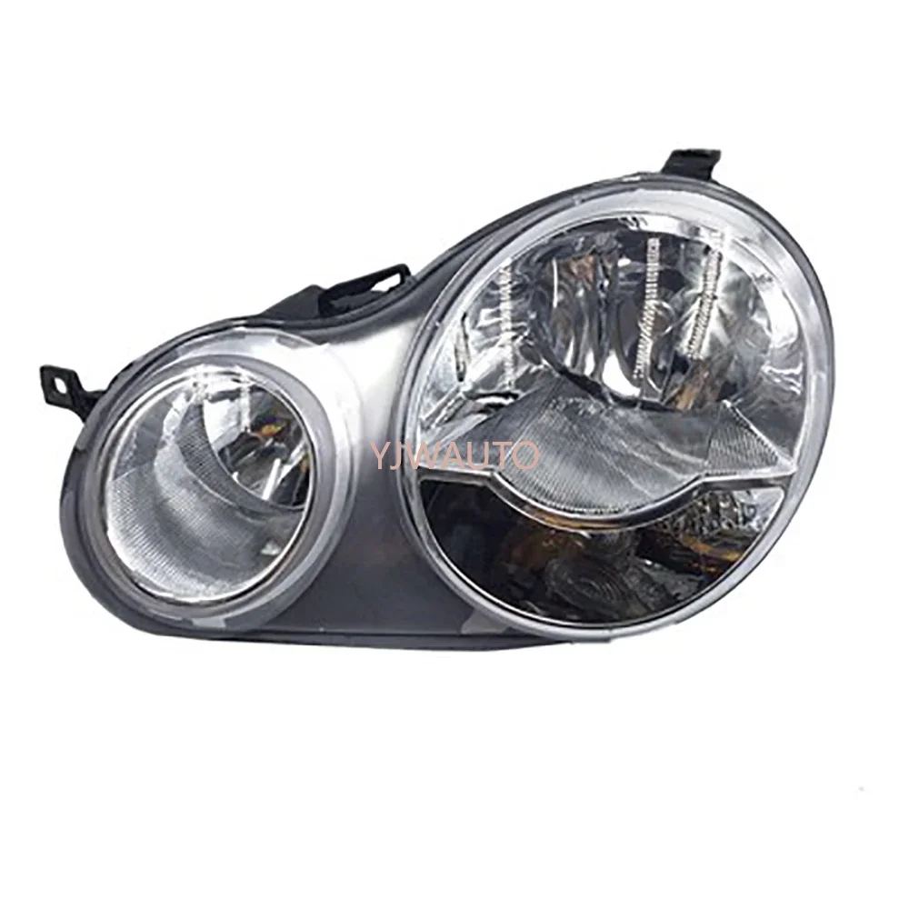 ل VW بولو فينتو فوكس 2002 2003 2004 2005 سيارة كشافات مجموعة مصابيح أمامية استبدال الجبهة كامل السيارات ضوء الجمعية #3