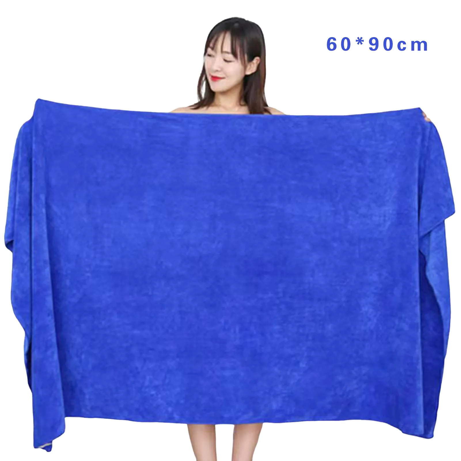 Soft Microfiber Absorbent Bath Towel Long-lasting Heat Preservation Bathroom Towels for Adults Bathroom Everyday Use