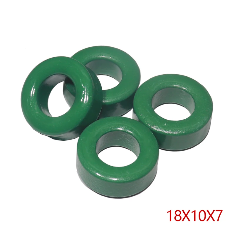 【10-5PCS】18x10x7mm Manganese-zinc ferrite magnetic ring, anti-dry electrical inductor
