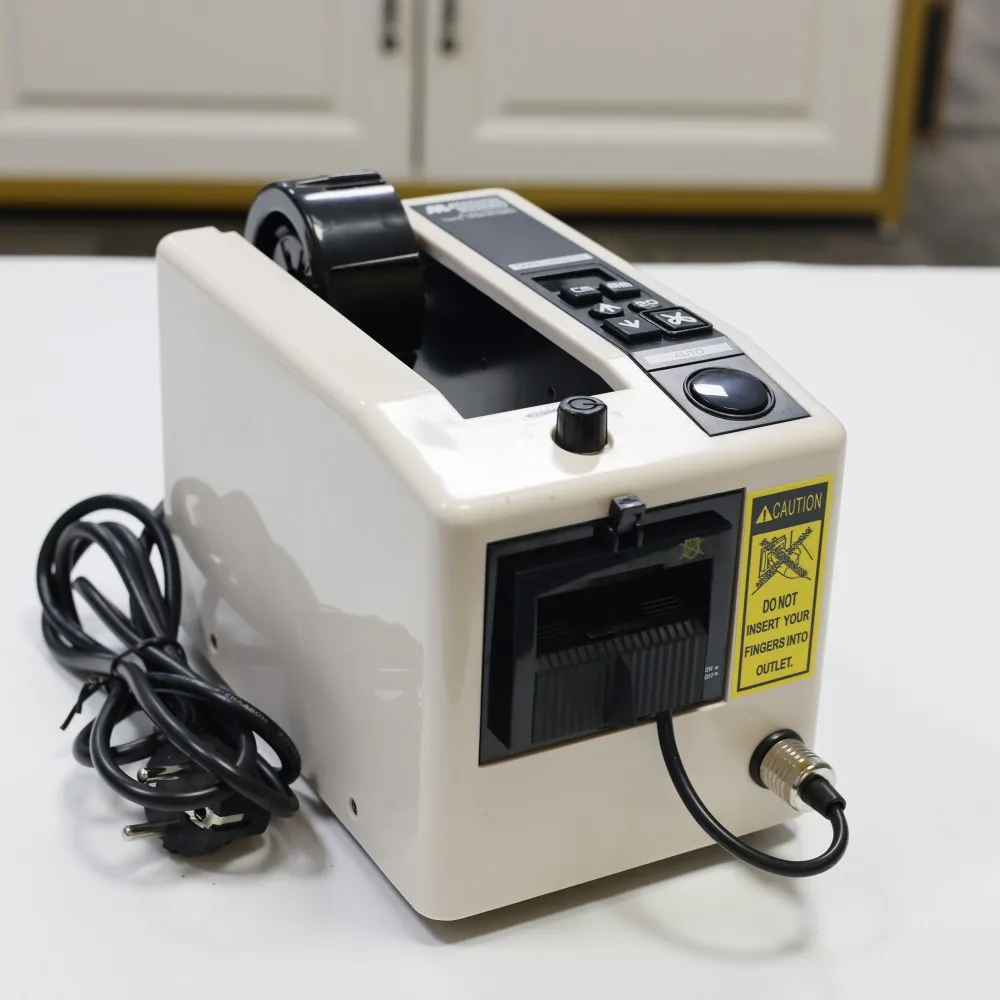 معدات تعبئة الشريط التلقائي قطع لاصق آلة مكتب الشريط 220 فولت/110 فولت M-1000 موزع