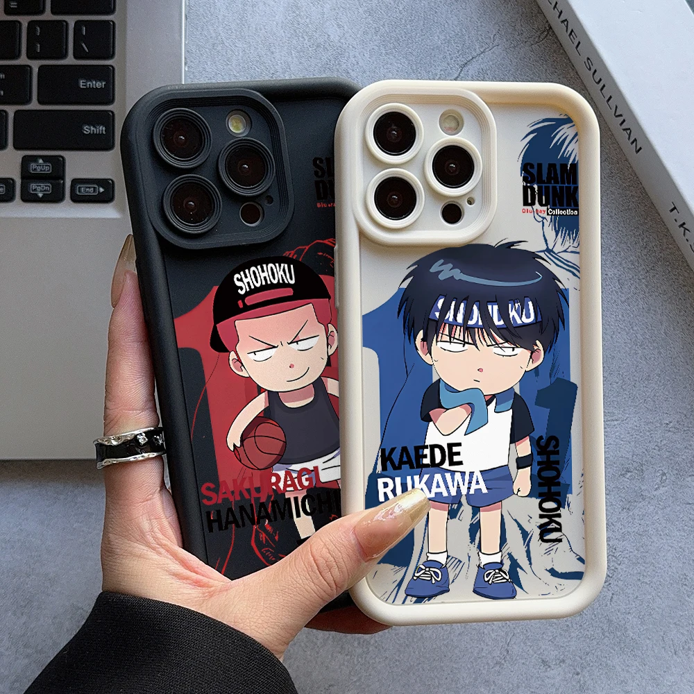 Slam Dunk Kaede Hanamichi Phone Case for Oppo A98 A95 A94 A78 A76 A74 A72 A60 A58 A57 A54 A53 A38 A33 A32 A17 A16 A15 Cover