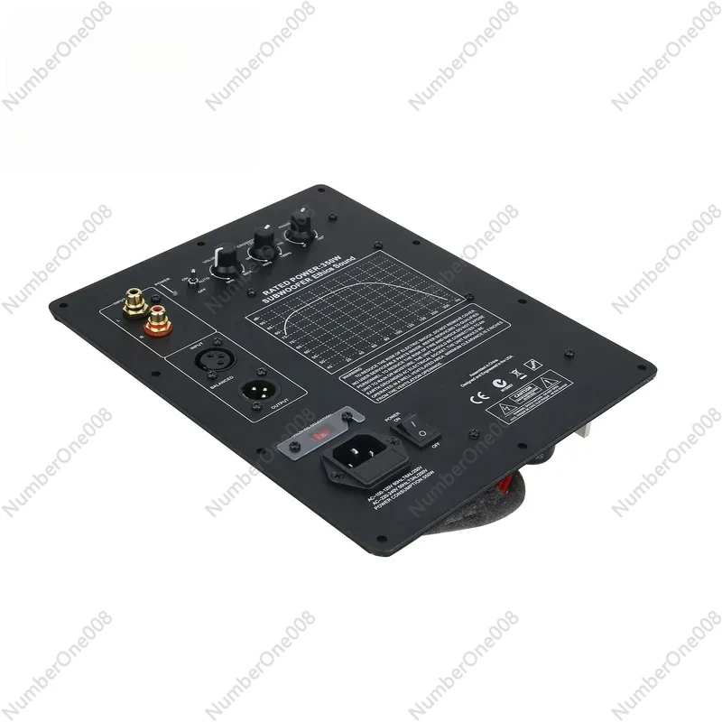 

Wishcolor Subwoofer Board Plate Amplifier Ethics Sound 350W Closed & Phase-Inverted Subwoofers