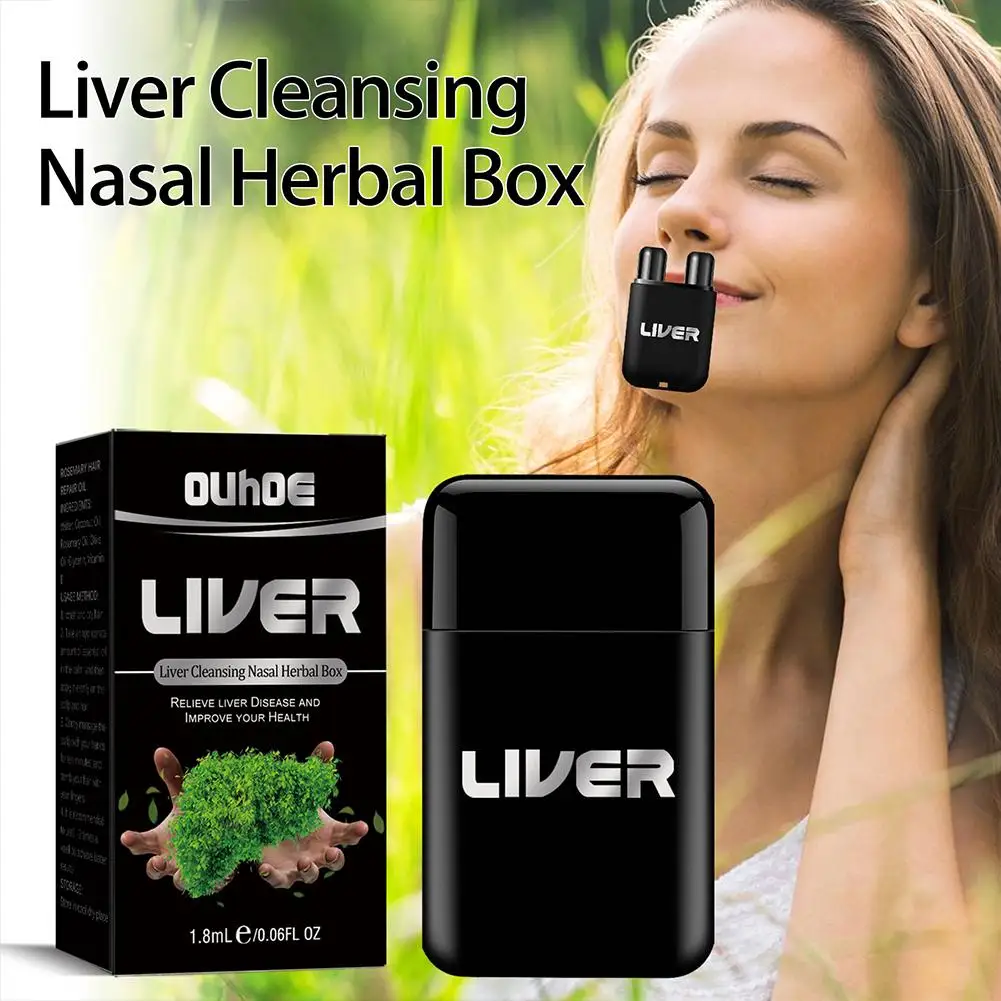 1pc Herbal Liver Protection And Nose Cleaning Herbal Box Liver Nose Cleaning Nasal Herbal Box Health Care New