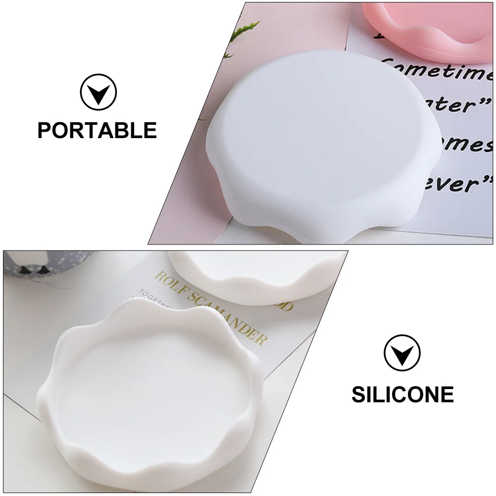 

Silicone Cup Lid Snow Theme Airtight Leak-Proof Cover For Mug Universal Fit Ceramic Cup Glasses Kitchen Bar Accessory